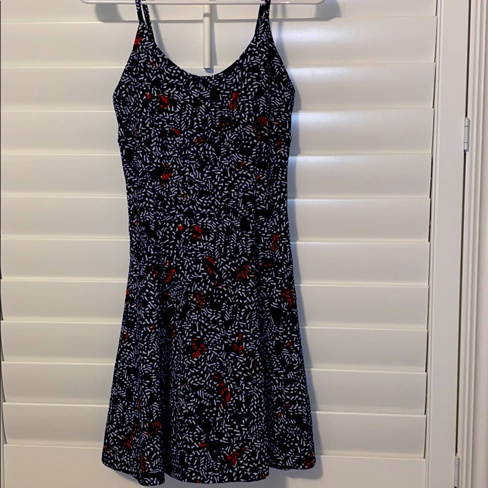 Aqua Mini Dress